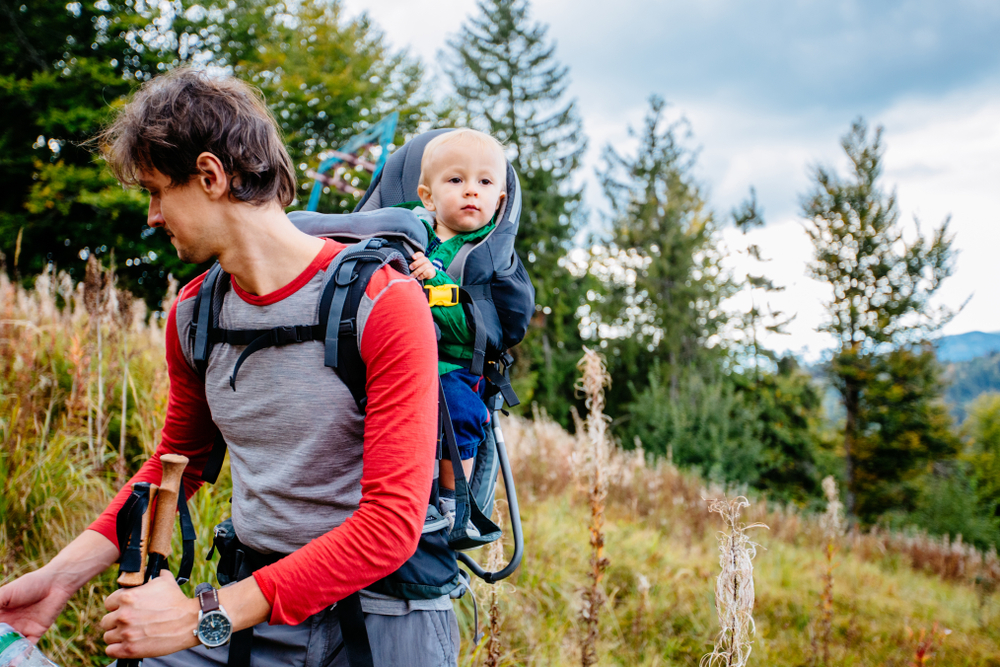 Detský turistický nosič. Na turistiku do hôr i na prechádzky po meste